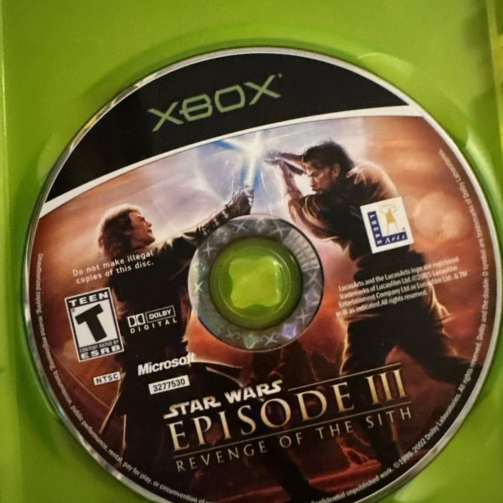 Star Wars: Episode III: Revenge of the Sith (Microsoft Xbox) + Jedi Starfighter